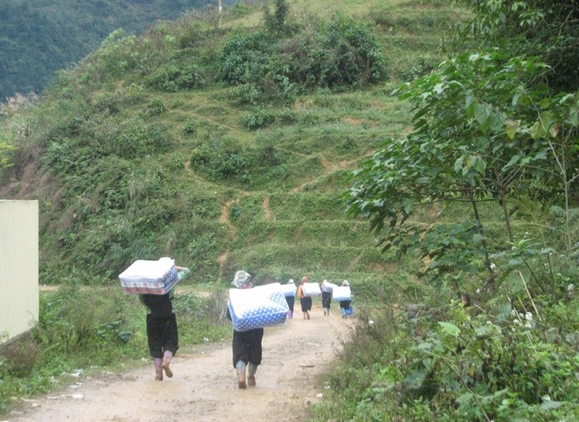 Activité caritative : “printemps solidaire” de VOV5 à Can Nong - ảnh 14